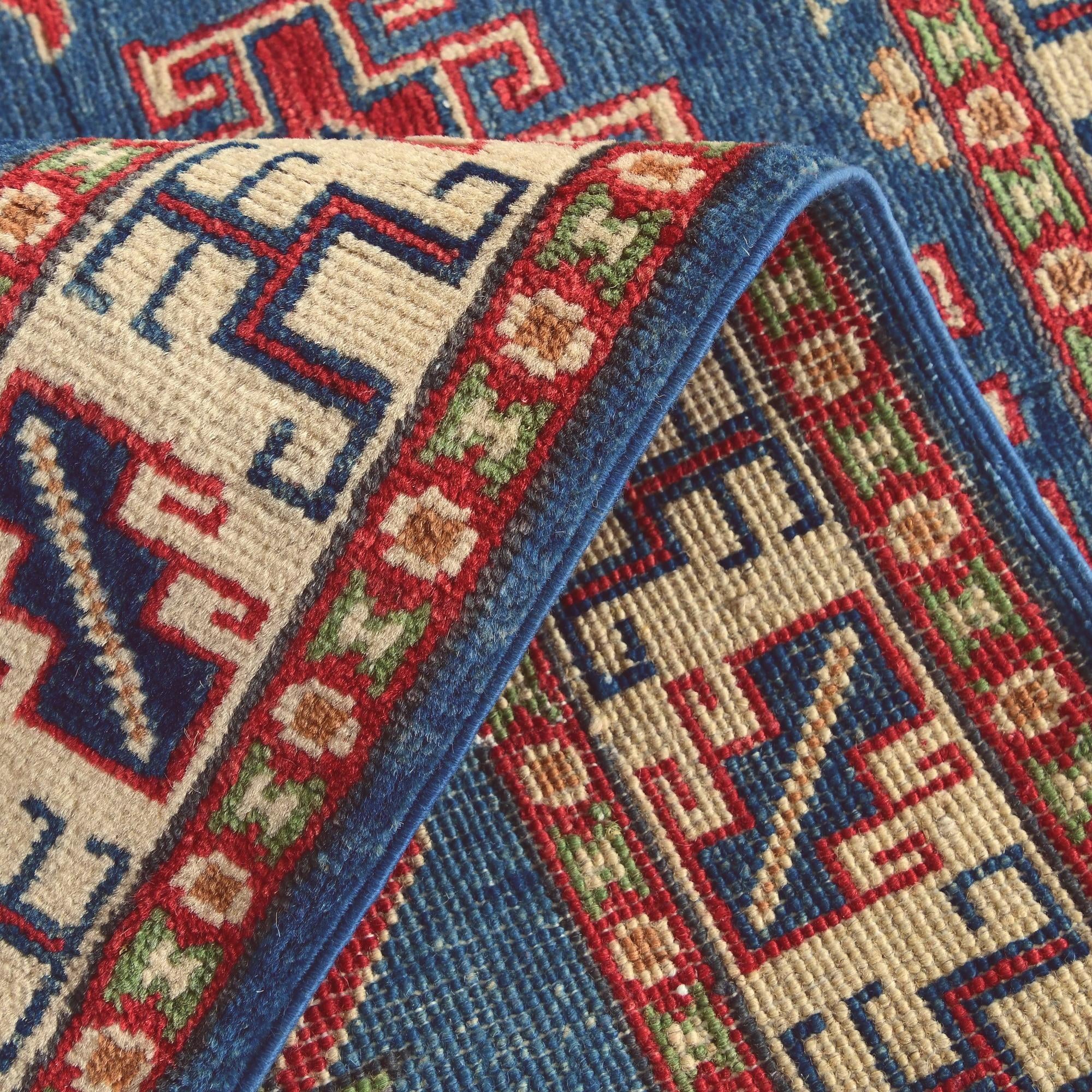 2' 9 x 3' 11 Hand Knotted Kazak Rug