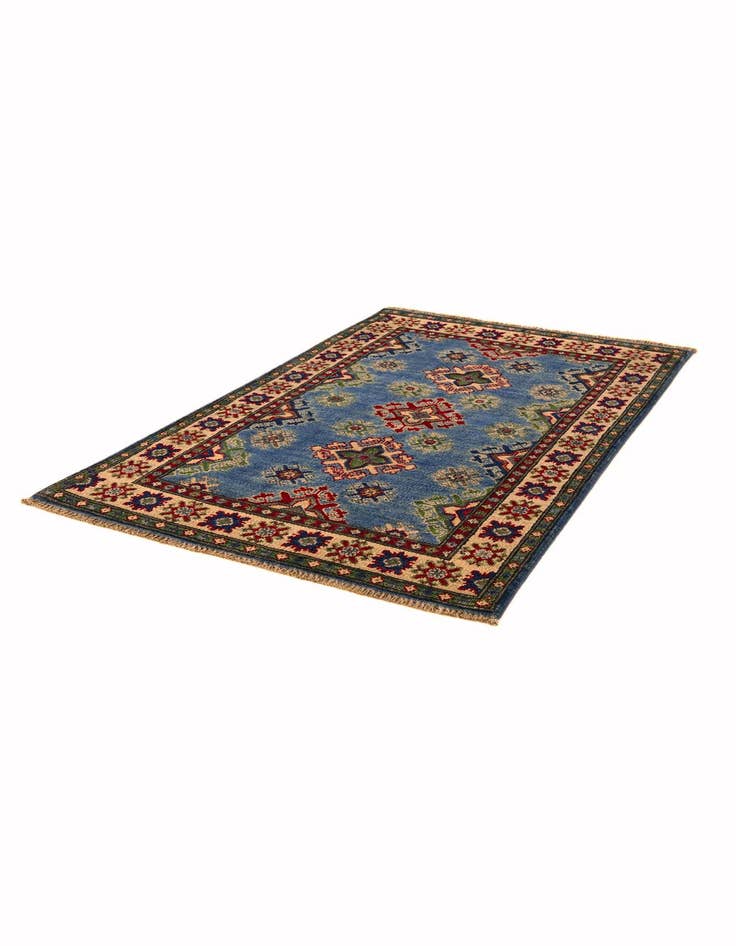 Detail image of 2' 7 x 4' 3 Hand Knotted Kazak Rug