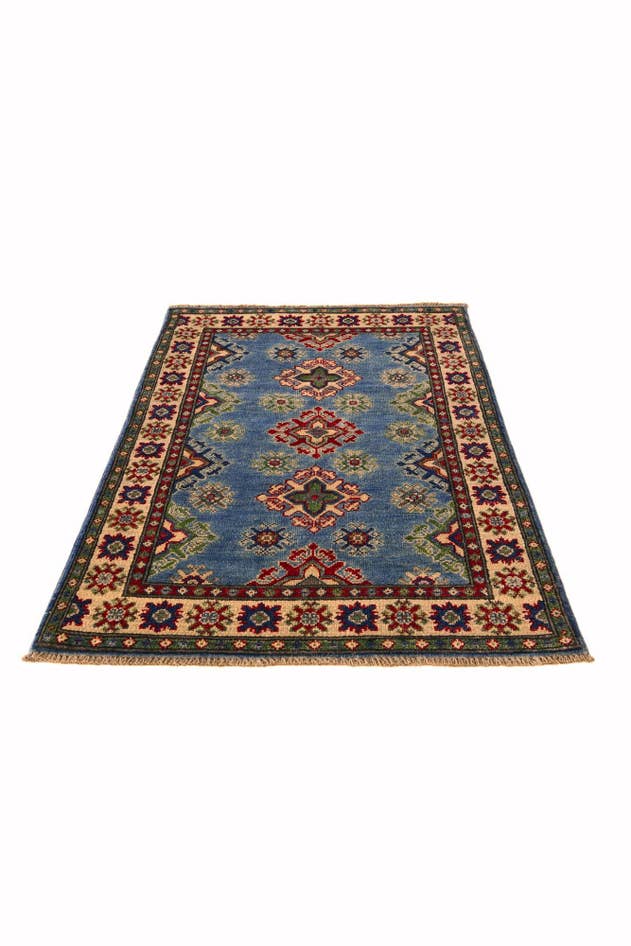 Detail image of 2' 7 x 4' 3 Hand Knotted Kazak Rug