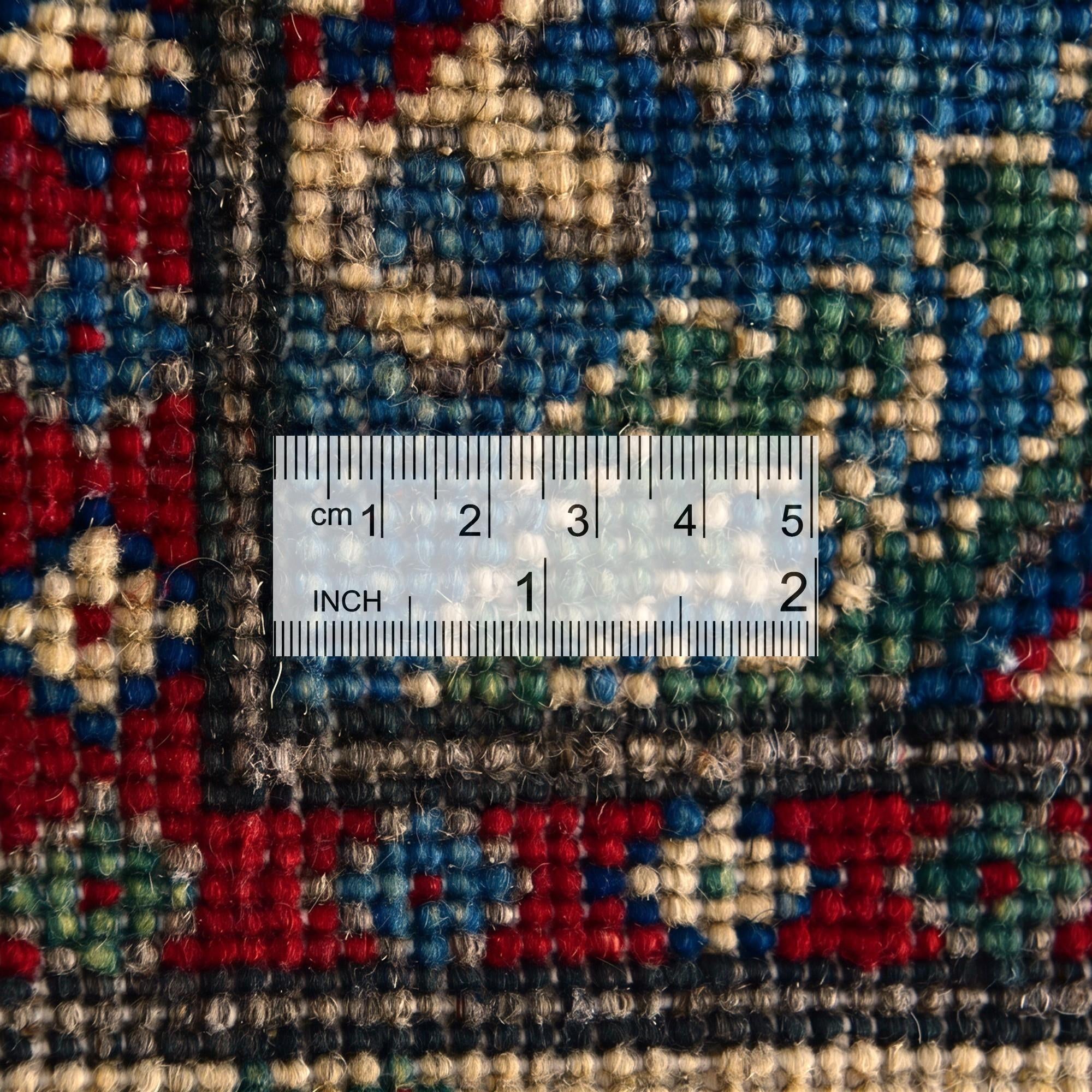 2' 7 x 4' 3 Hand Knotted Kazak Rug