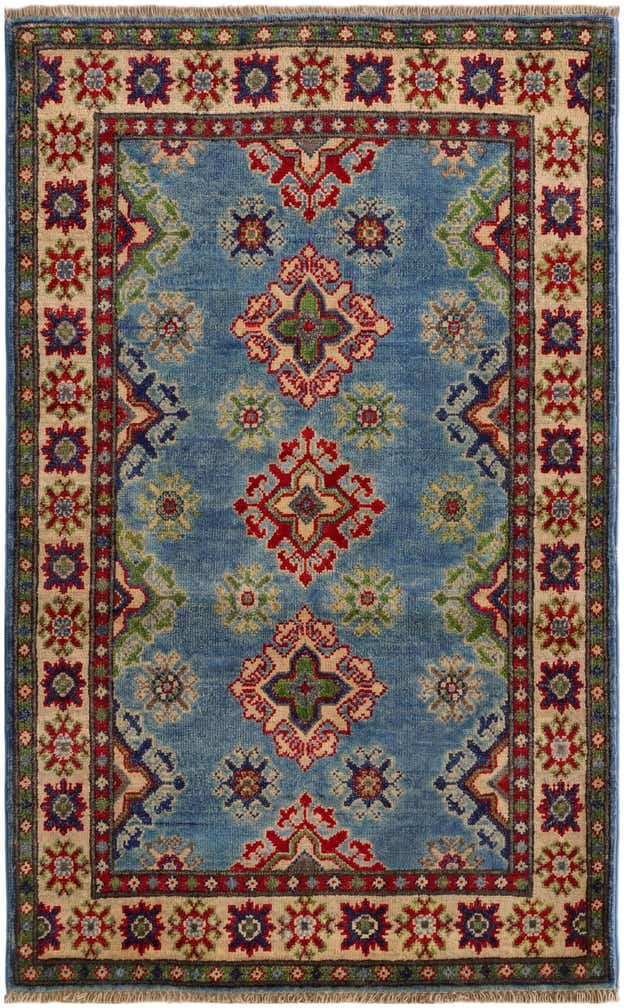2' 7 x 4' 3 Hand Knotted Kazak Rug