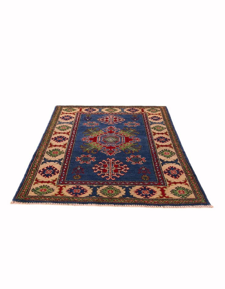 Detail image of 2' 9 x 4' 2 Hand Knotted Kazak Rug