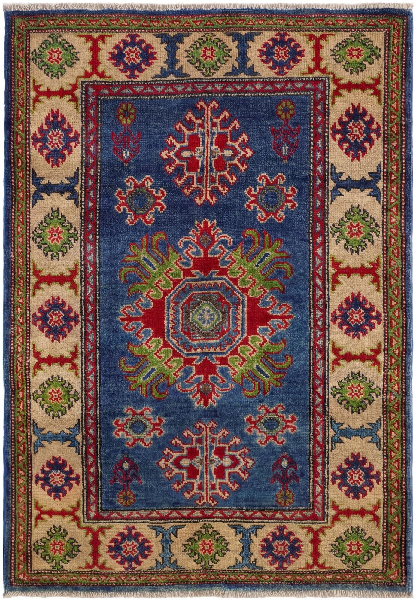 2' 9 x 4' 2 Hand Knotted Kazak Rug
