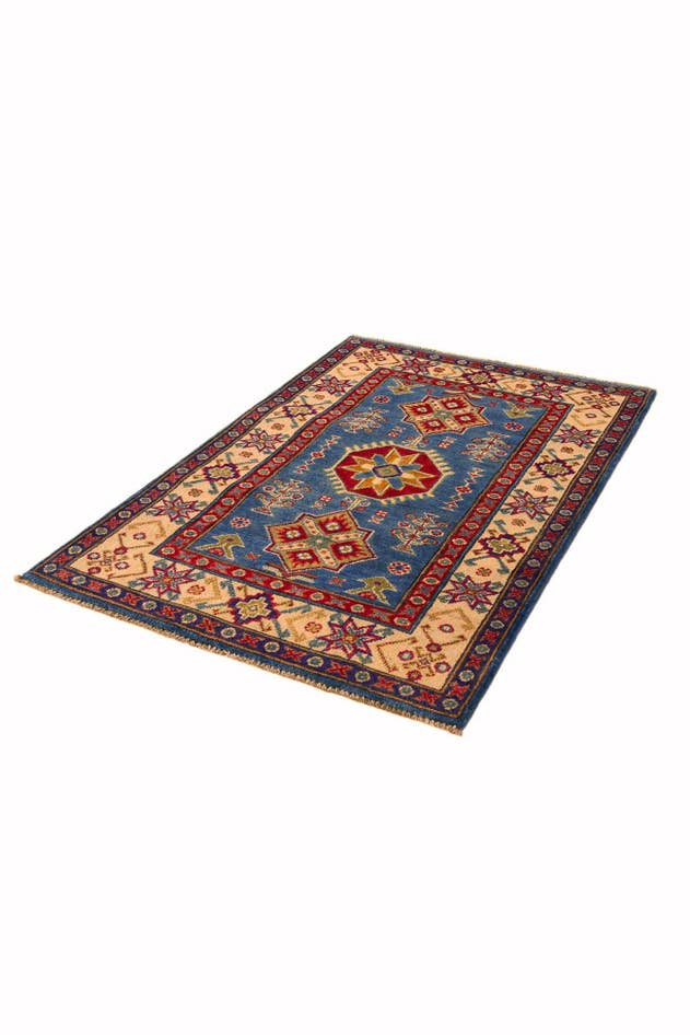 Detail image of 2' 8 x 4' 1 Hand Knotted Kazak Rug