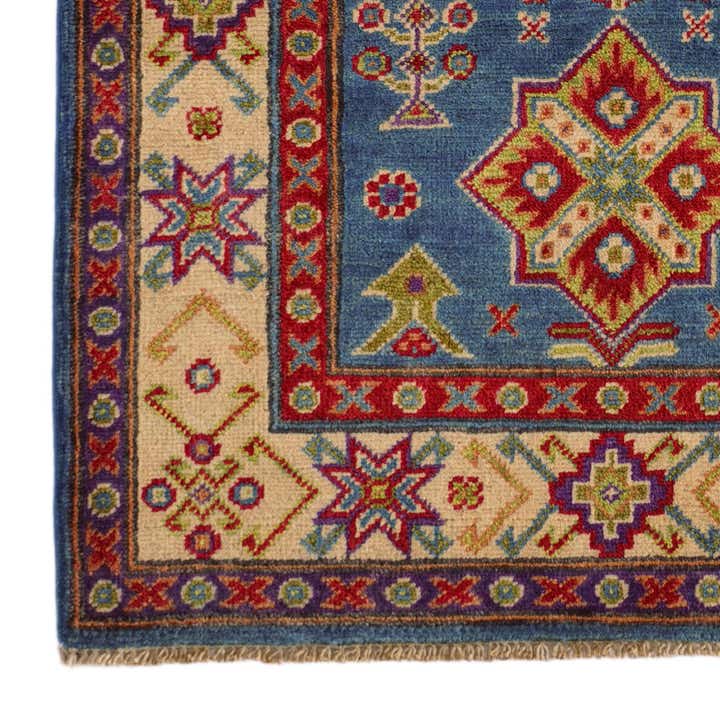 2' 8 x 4' 1 Hand Knotted Kazak Rug