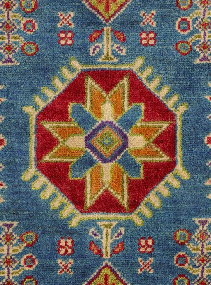 2' 8 x 4' 1 Hand Knotted Kazak Rug