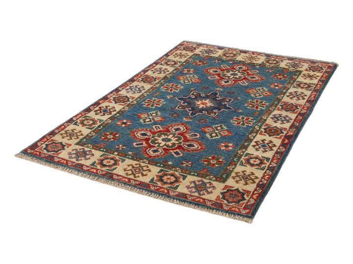 2' 7 x 4' 2 Hand Knotted Kazak Rug