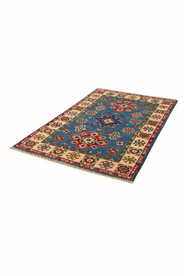 Detail image of 2' 7 x 4' 2 Hand Knotted Kazak Rug