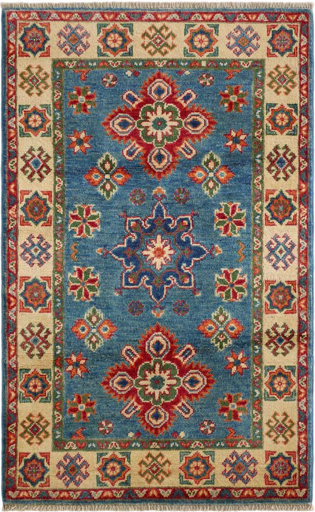 2' 7 x 4' 2 Hand Knotted Kazak Rug