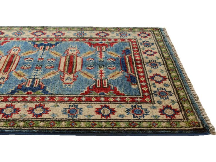 Detail image of 2' x 3' Hand Knotted Kazak Rug