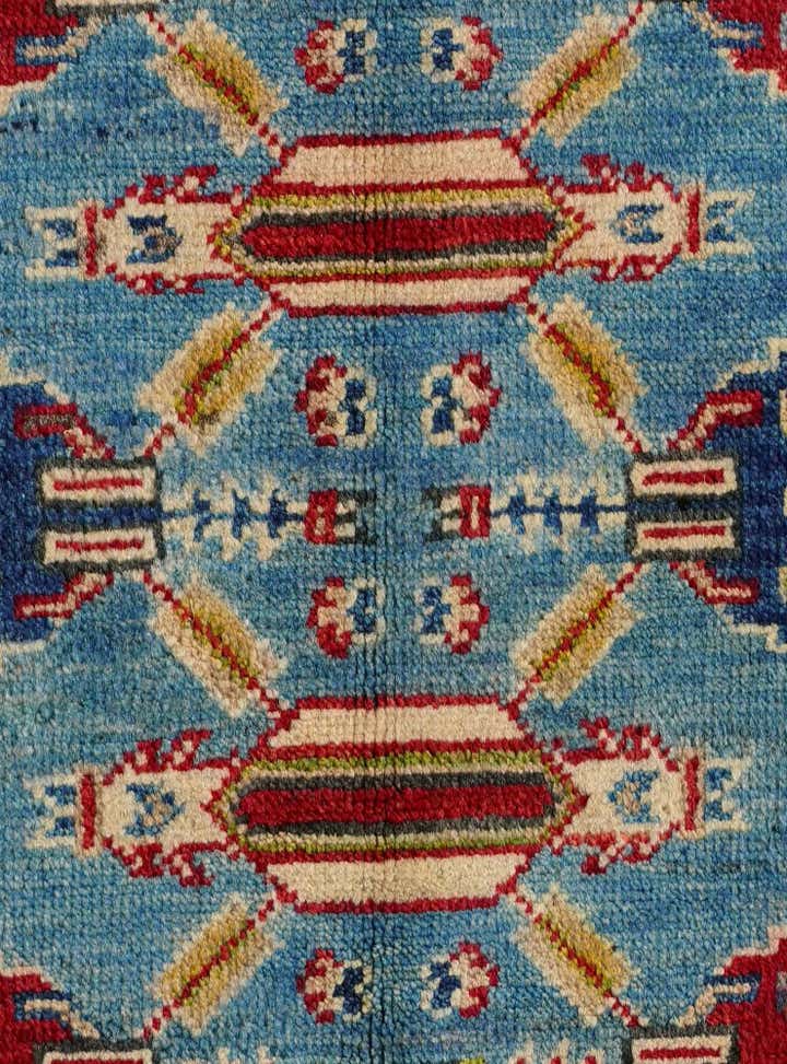 2' x 3' Hand Knotted Kazak Rug