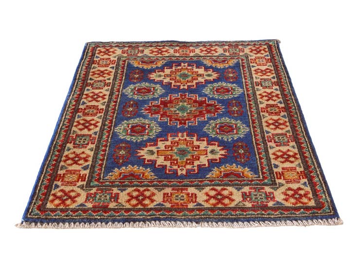 Detail image of 2' 1 x 3' 1 Hand Knotted Kazak Rug