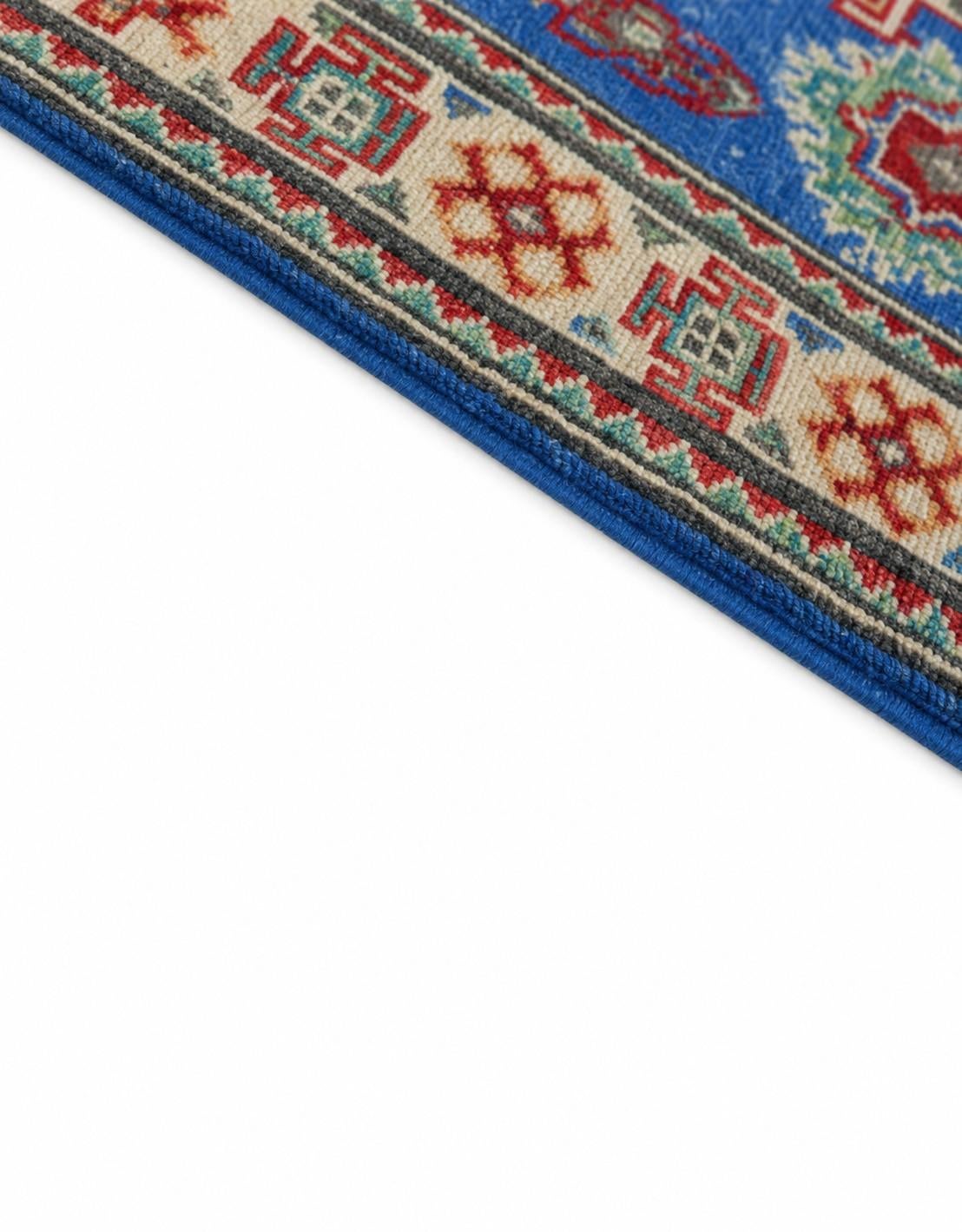 65cm x 95cm anudado a mano Kazak Alfombra