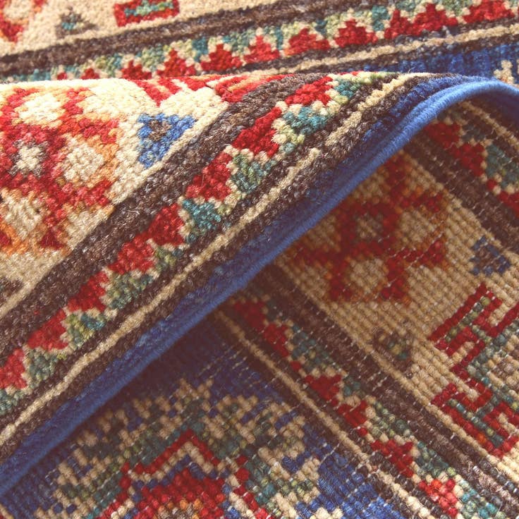 Detail image of 2' 1 x 3' 1 Hand Knotted Kazak Rug