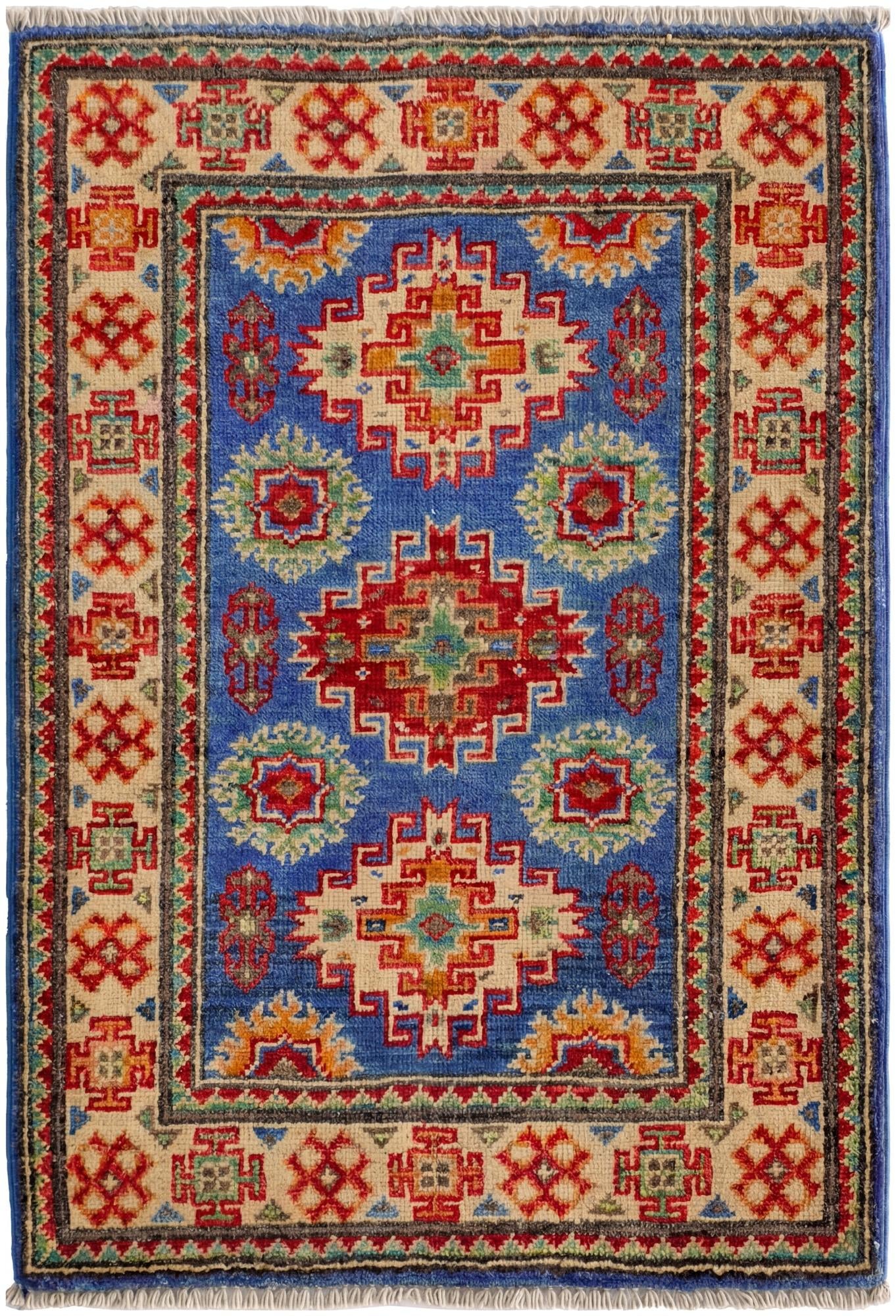 2' 1 x 3' 1 Hand Knotted Kazak Rug