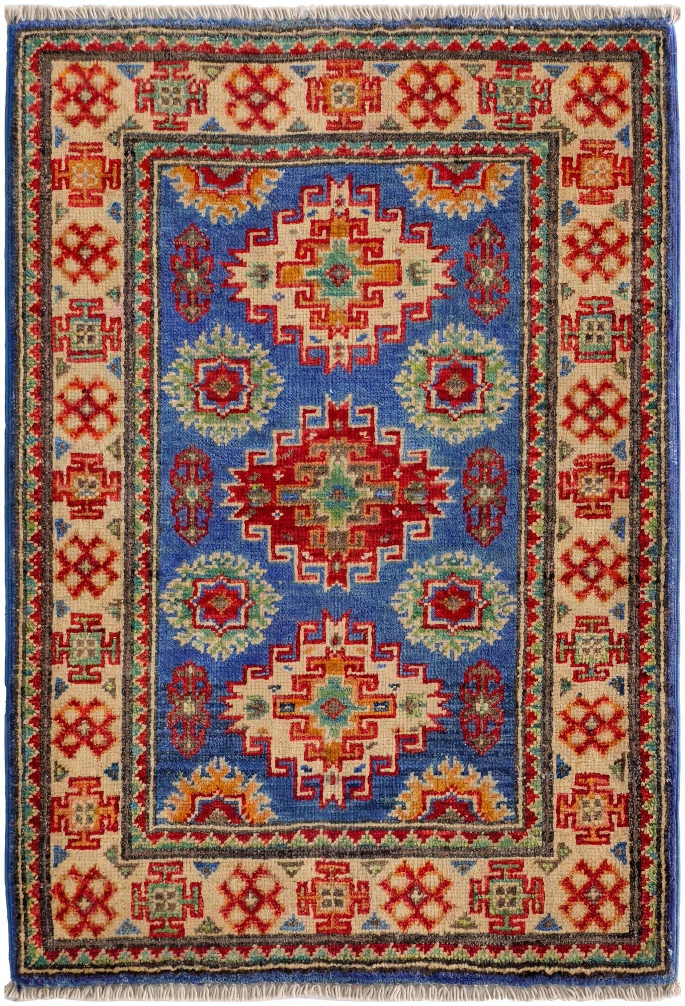 2' 1 x 3' 1 Hand Knotted Kazak Rug