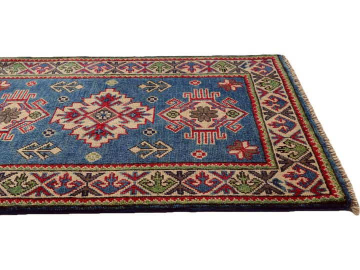 2' 1 x 3' Hand Knotted Kazak Rug