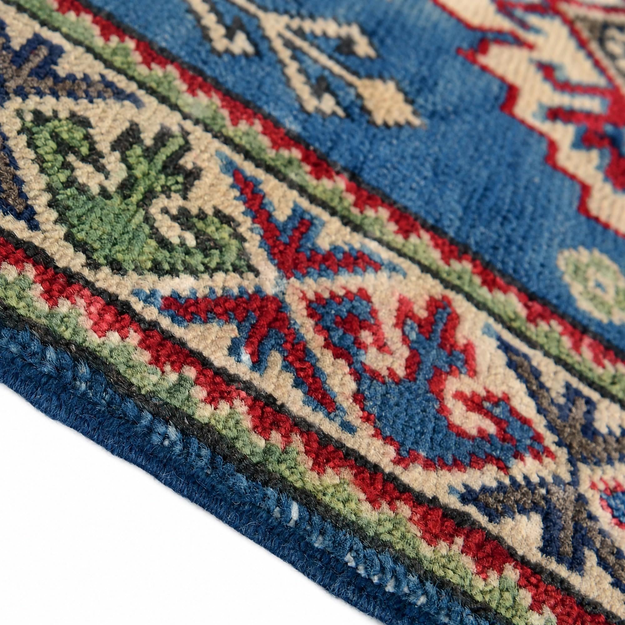 65cm x 90cm Hand Knotted Kazak Rug