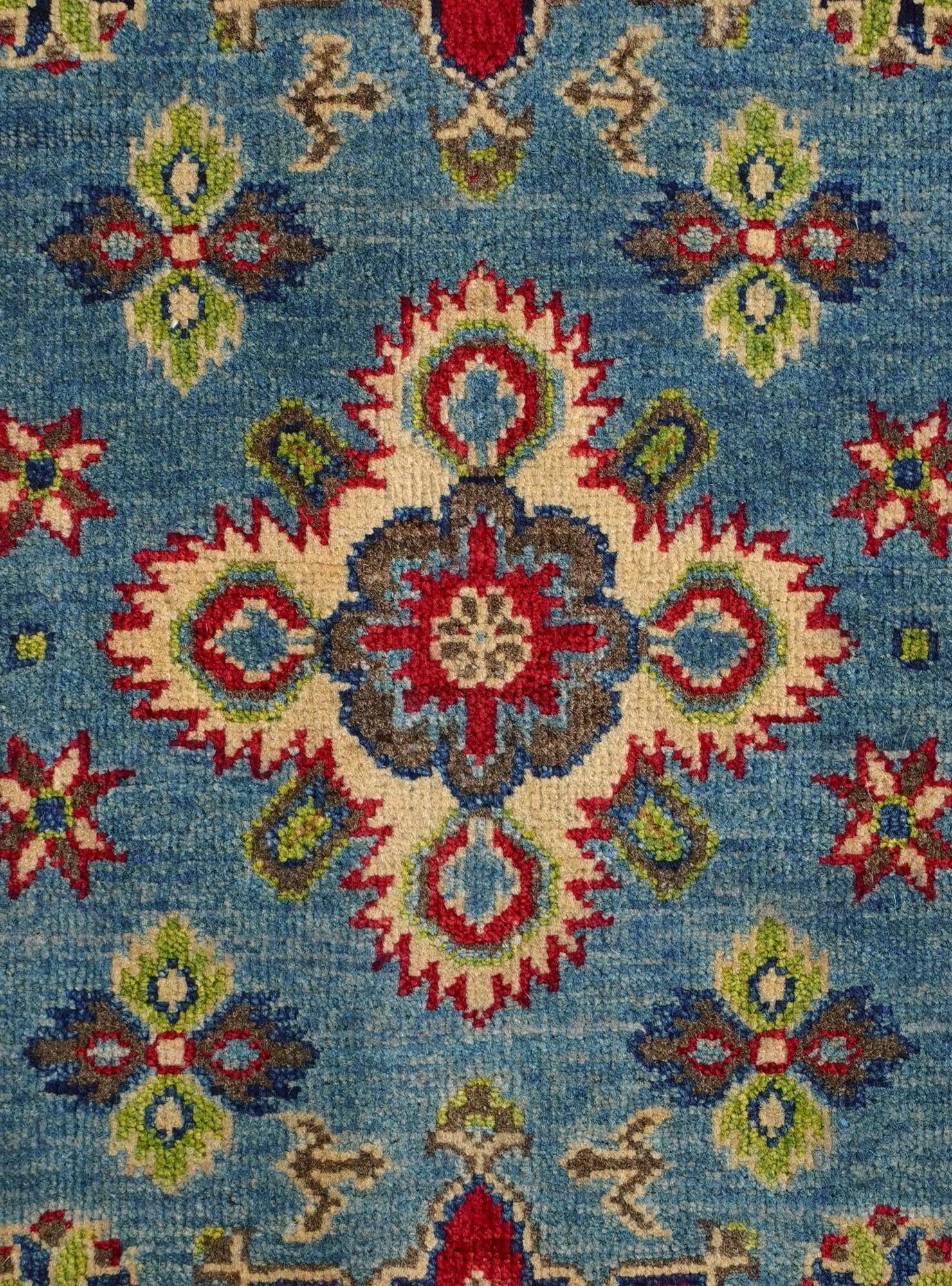 2' 1 x 3' Hand Knotted Kazak Rug
