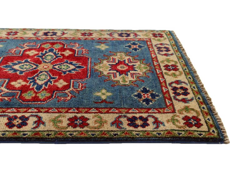 Detail image of 2' x 3' Hand Knotted Kazak Rug