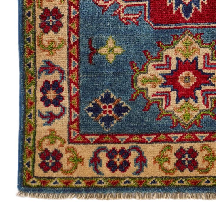 Detail image of 2' x 3' Hand Knotted Kazak Rug