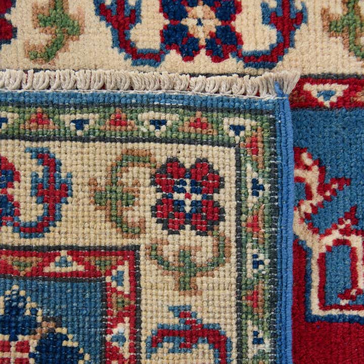 60cm x 90cm anudado a mano Kazak Alfombra