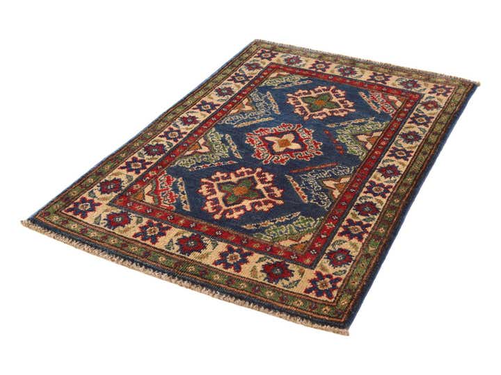 2' x 3' Hand Knotted Kazak Rug