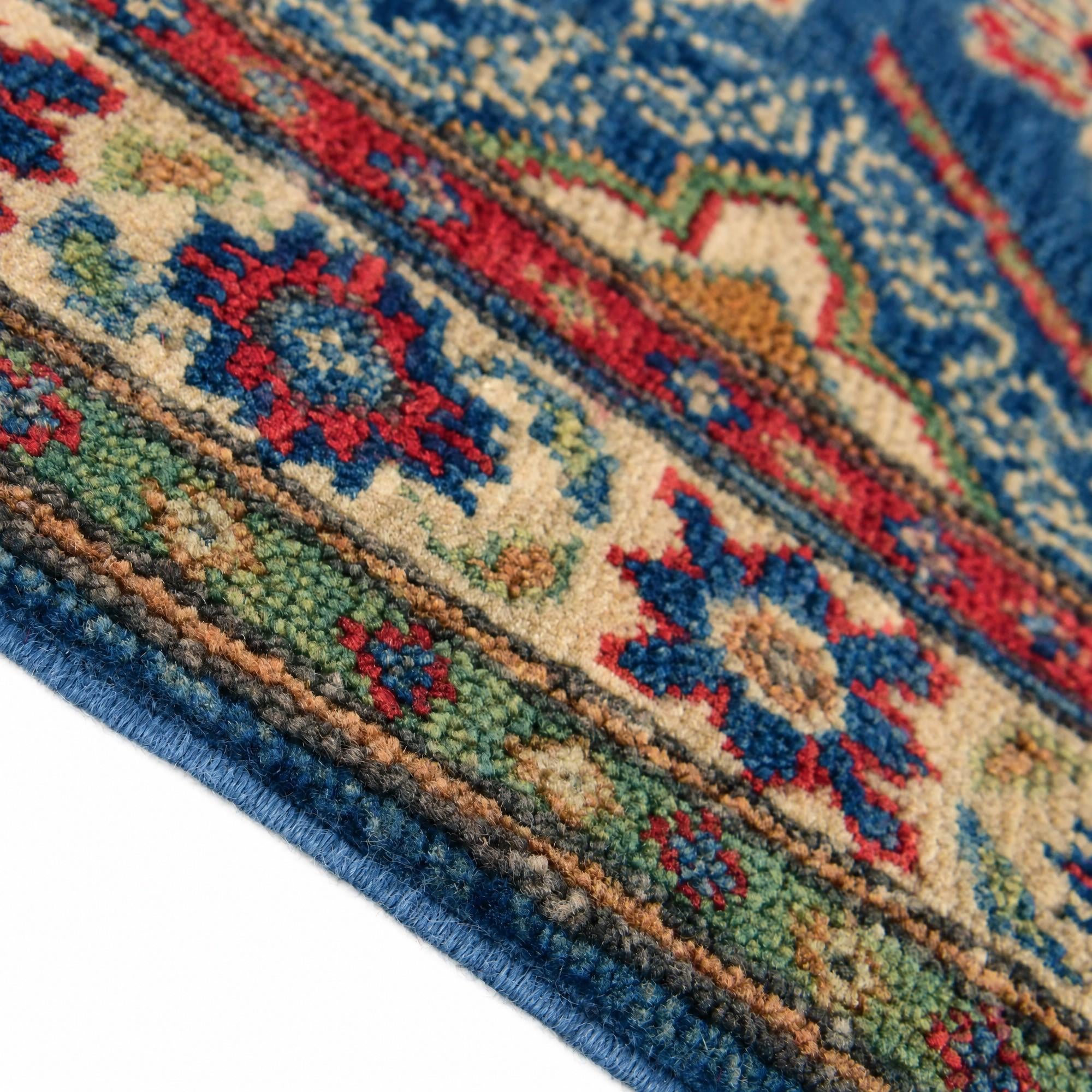 60cm x 90cm Hand Knotted Kazak Rug