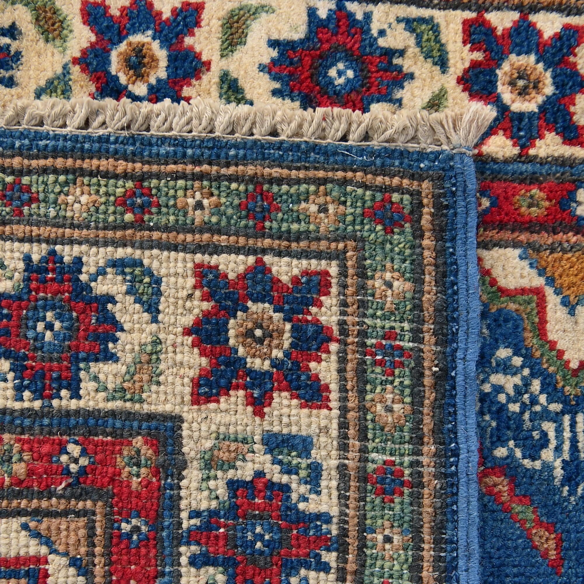 60cm x 90cm Hand Knotted Kazak Rug