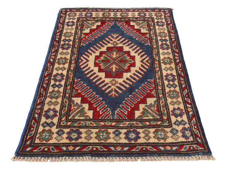 Detail image of 1' 11 x 3' 1 Hand Knotted Kazak Rug