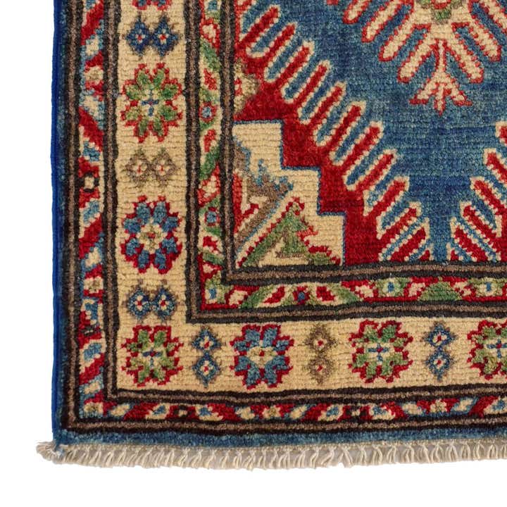 1' 11 x 3' 1 Hand Knotted Kazak Rug