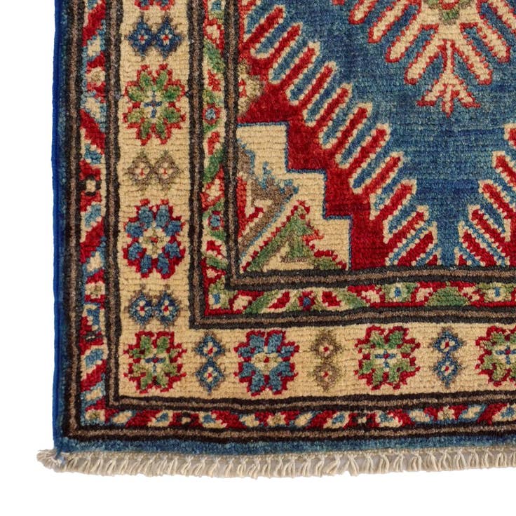 Detail image of 1' 11 x 3' 1 Hand Knotted Kazak Rug
