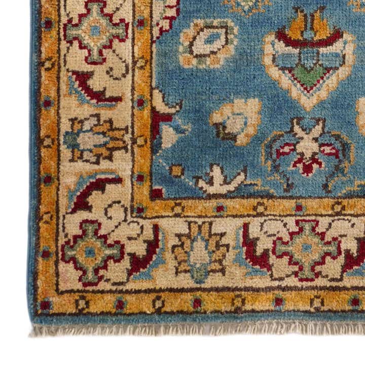 2' x 3' Hand Knotted Kazak Rug