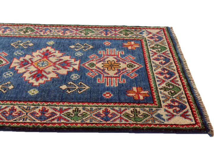 2' x 3' 3 Hand Knotted Kazak Rug
