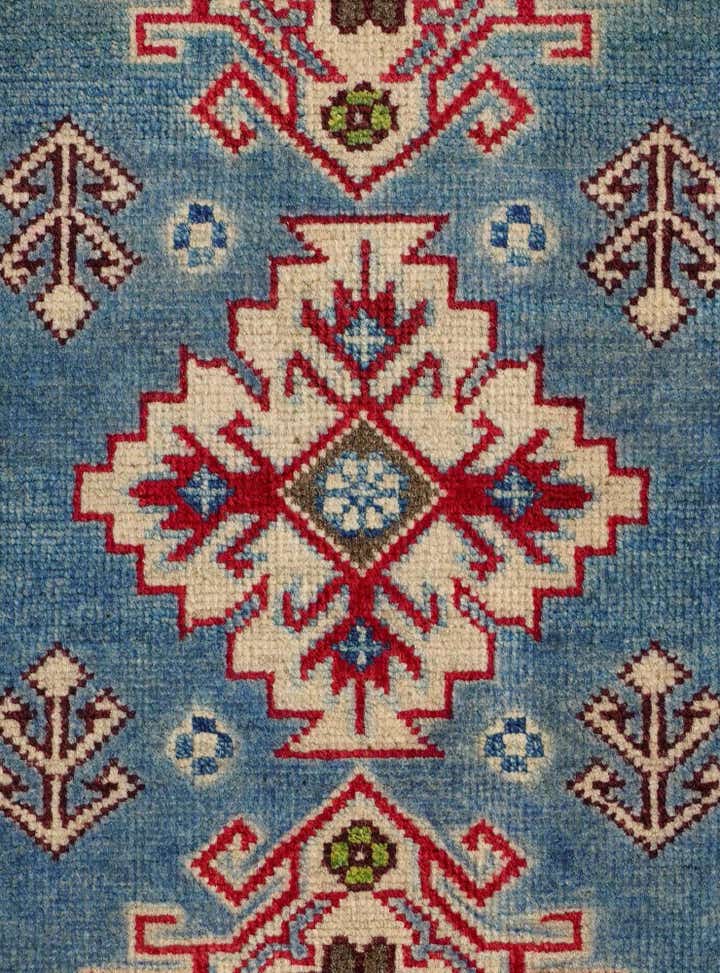 2' x 3' 1 Hand Knotted Kazak Rug