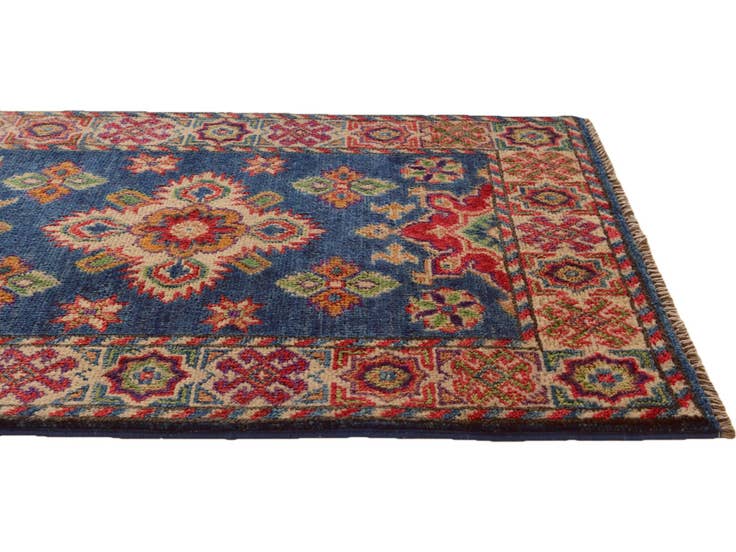 Detail image of 2' x 3' 3 Hand Knotted Kazak Rug