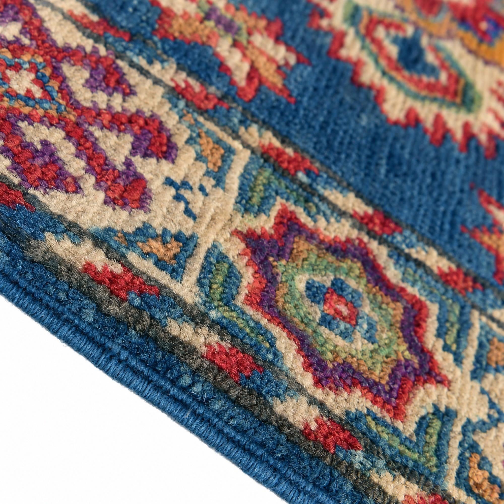 60cm x 100cm Hand Knotted Kazak Rug