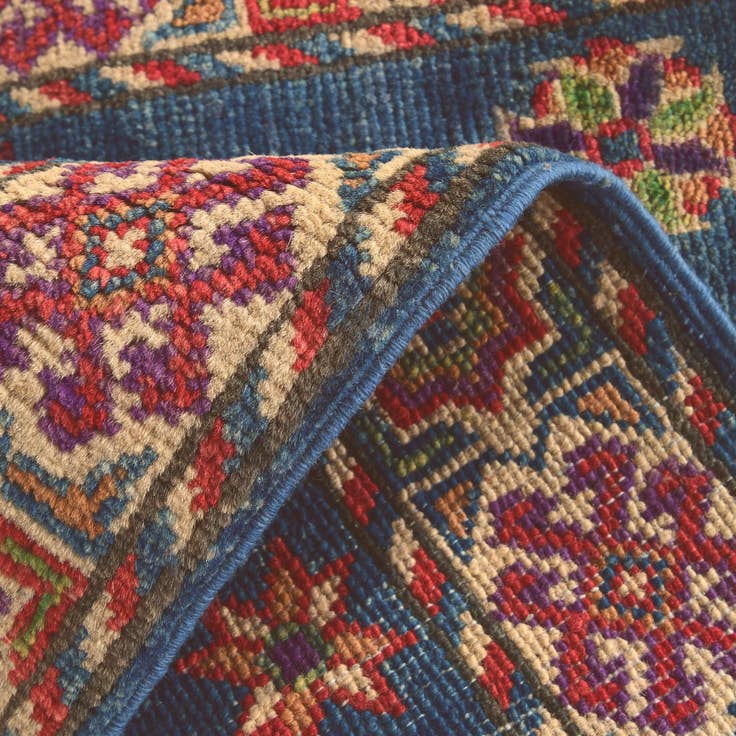 Detail image of 2' x 3' 3 Hand Knotted Kazak Rug