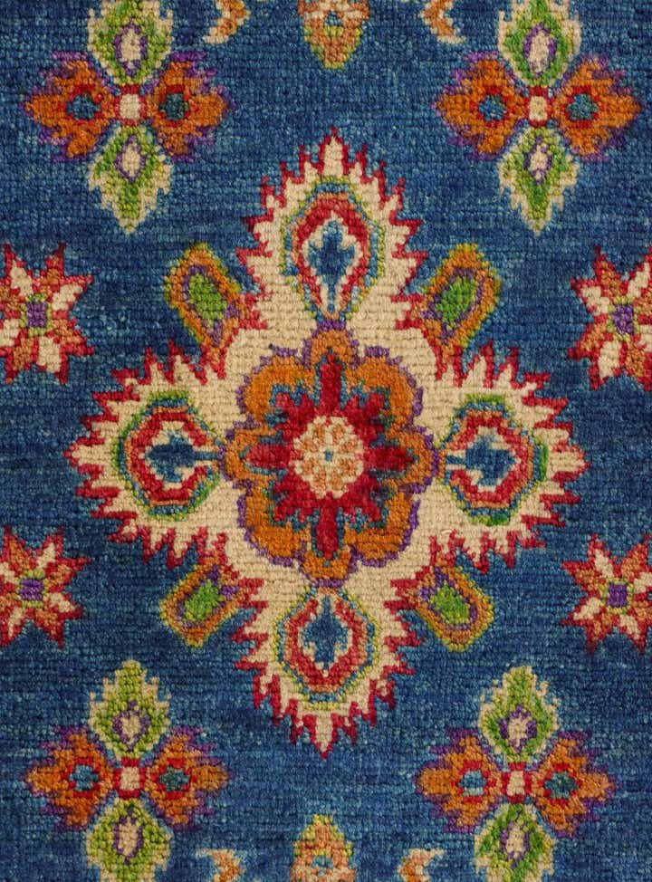 2' x 3' 3 Hand Knotted Kazak Rug