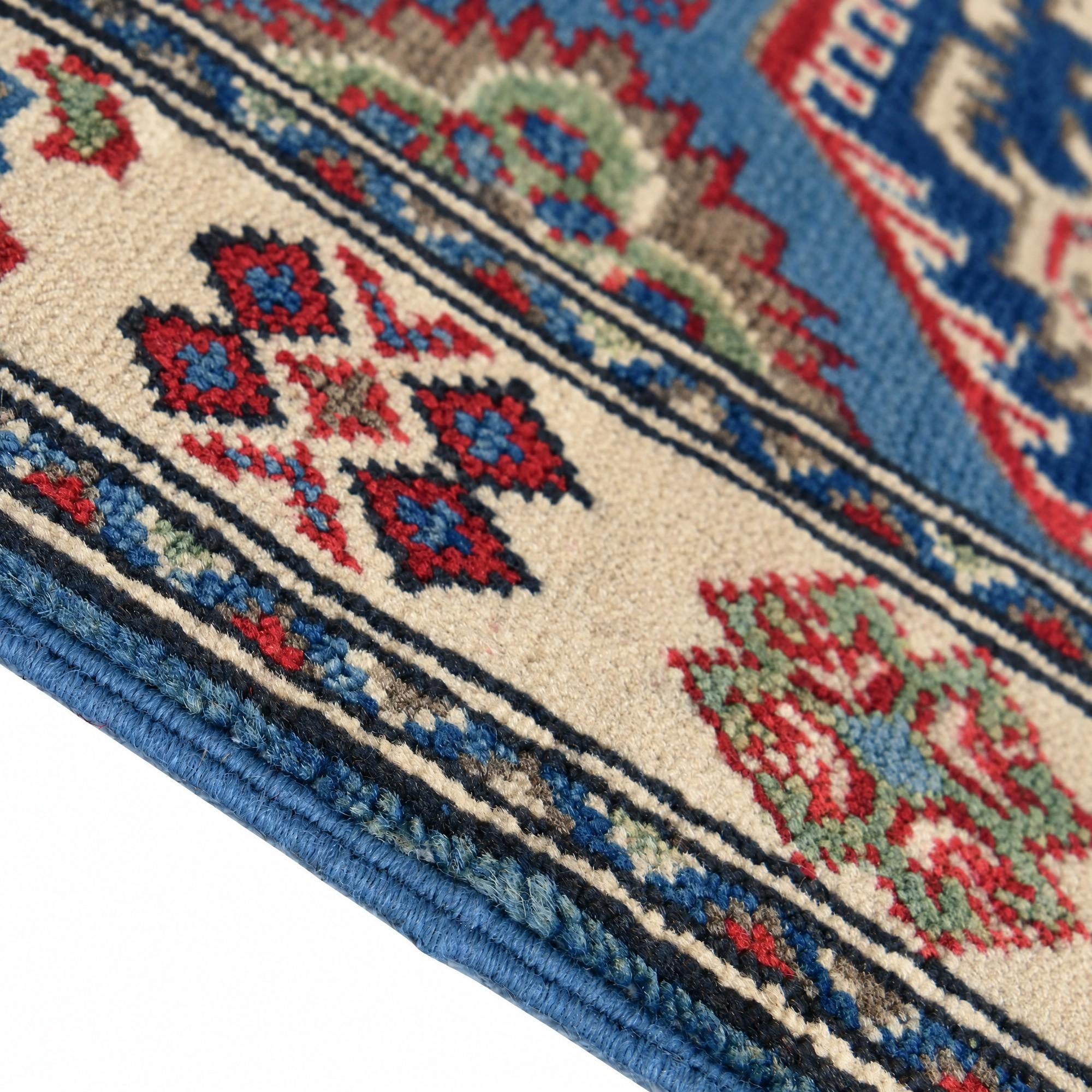 65cm x 85cm Hand Knotted Kazak Rug
