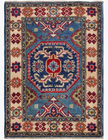 2' 1 x 2' 10 Hand Knotted Kazak Rug