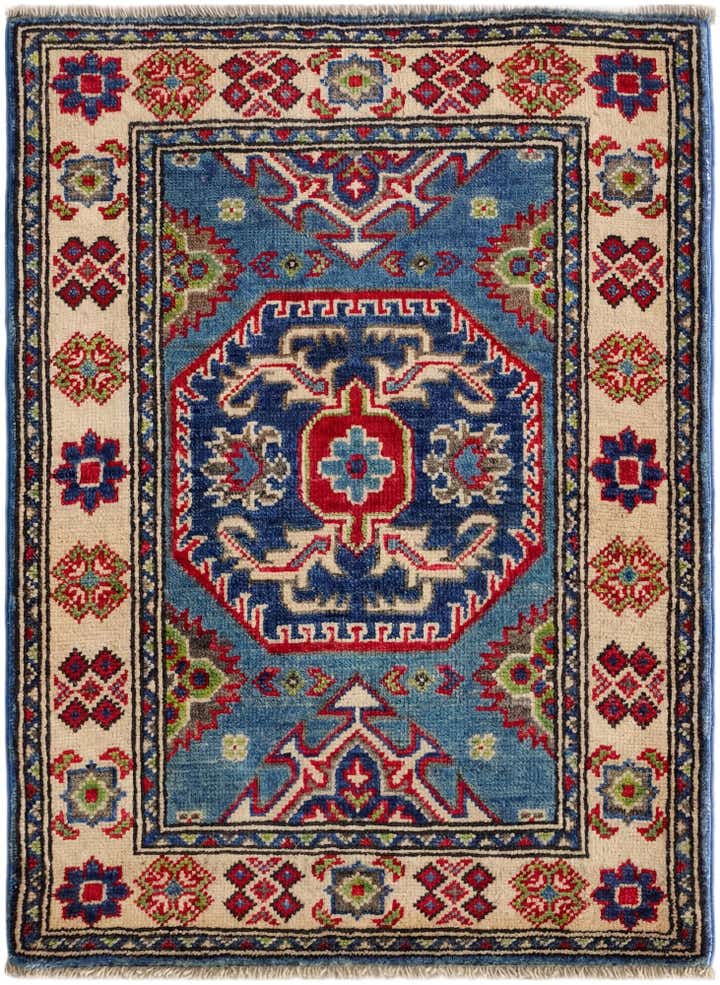 2' 1 x 2' 10 Hand Knotted Kazak Rug