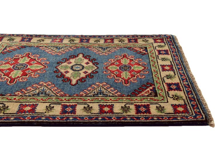 Detail image of 2' 1 x 3' Hand Knotted Kazak Rug
