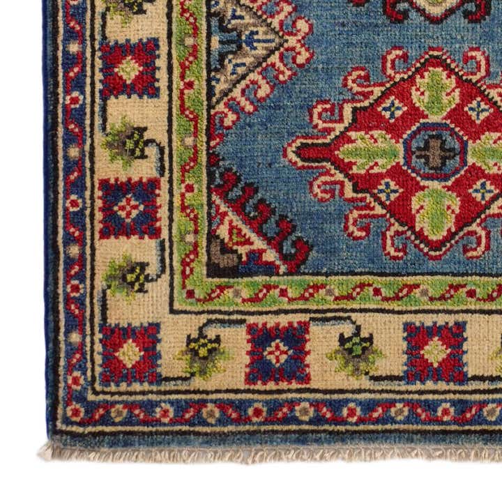 2' 1 x 3' Hand Knotted Kazak Rug