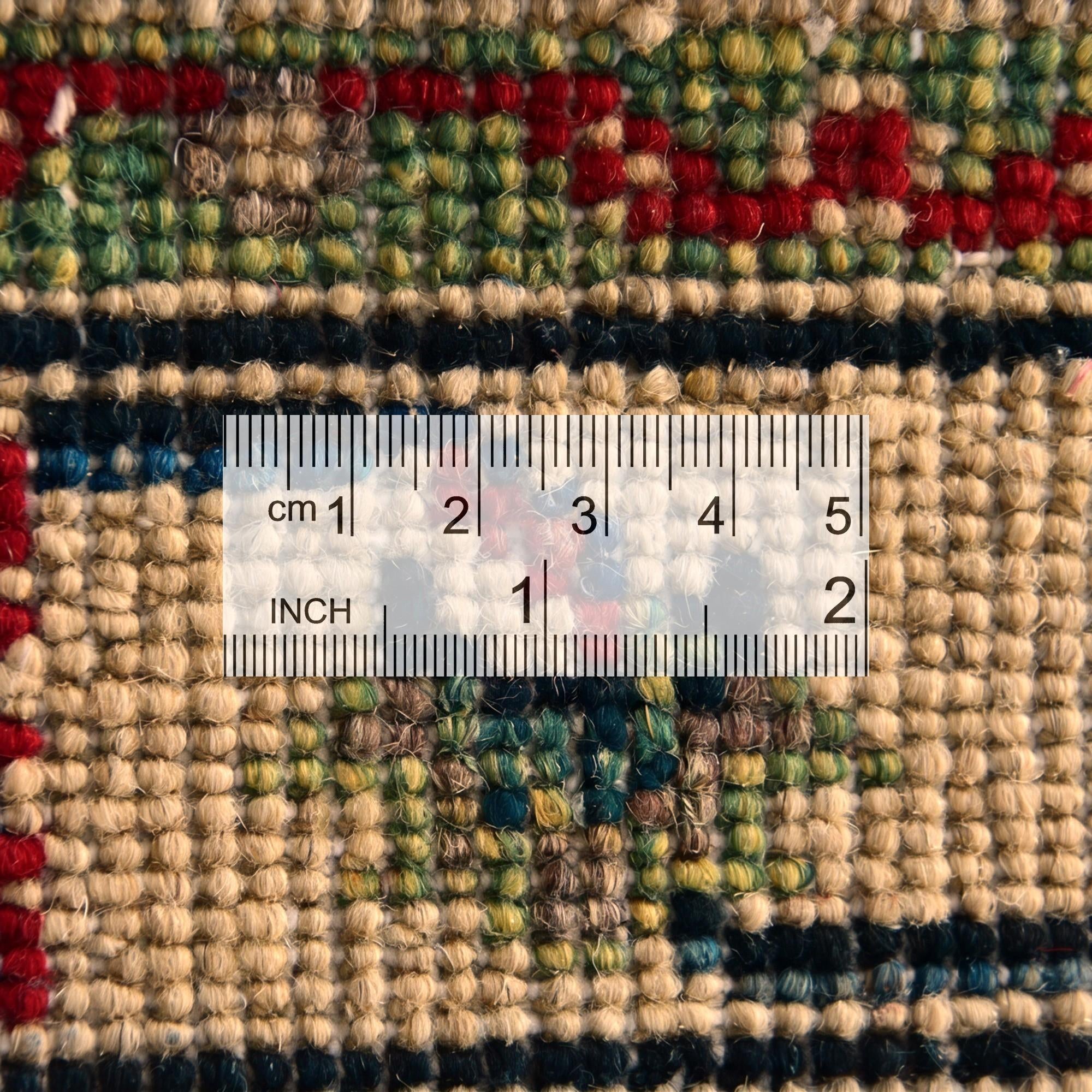 2' 1 x 3' Hand Knotted Kazak Rug
