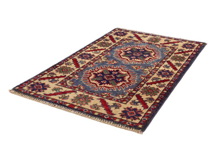 Detail image of 2' x 3' 2 Hand Knotted Kazak Rug