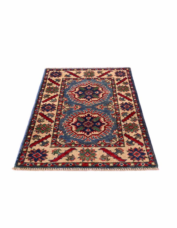 Detail image of 2' x 3' 2 Hand Knotted Kazak Rug