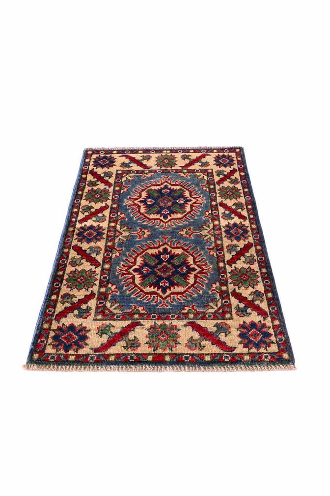 2' x 3' 2 Hand Knotted Kazak Rug