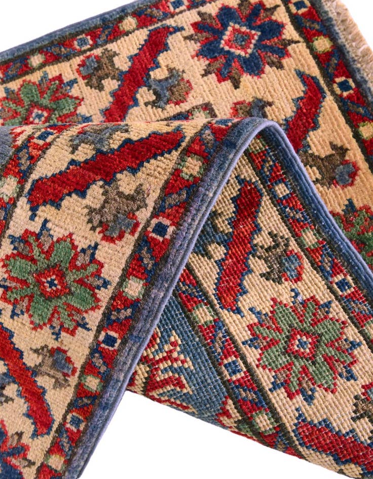 Detail image of 2' x 3' 2 Hand Knotted Kazak Rug