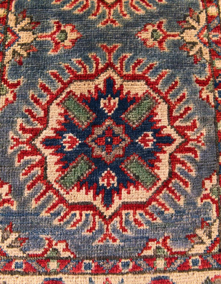 Detail image of 2' x 3' 2 Hand Knotted Kazak Rug